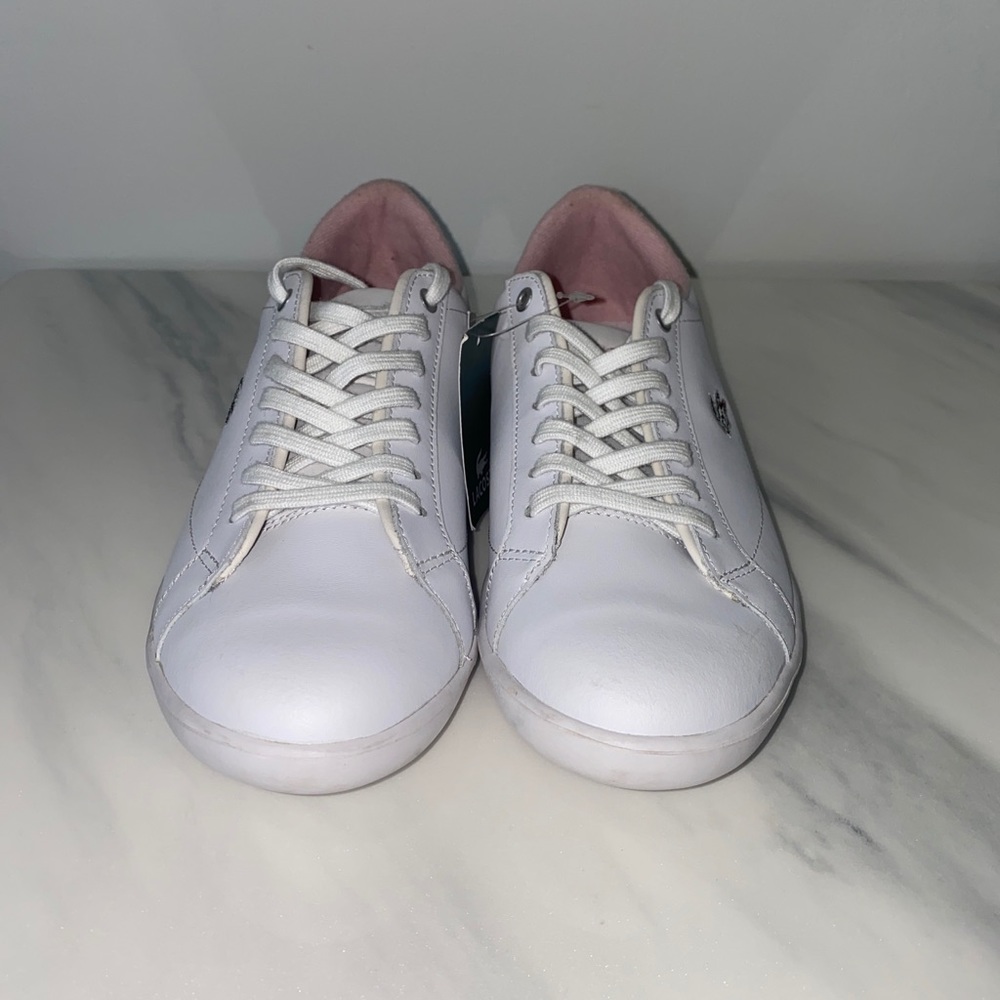 Women's Lacoste Freva Sports Shoes Leather 6.5NEW - Picture 4 of 10